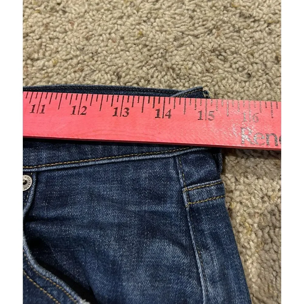 Vtg CITIZENS OF HUMANITY 25 (30 x 26) Cropped/ANkle JEANS Emerson Slim Boyfriend